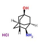 Транс-4-Aminoadamantan-1-ол гидрохлорид 62075-23-4