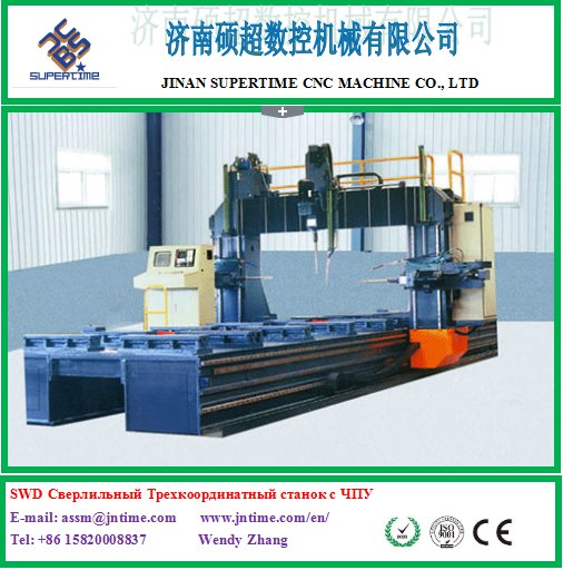SUPERTIME Gantry Type 3D Drilling Machine SWD1010/3