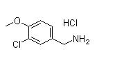 1-(3-хлор-4-метоксифенил)methanamine гидрохлорид 41965-95-1