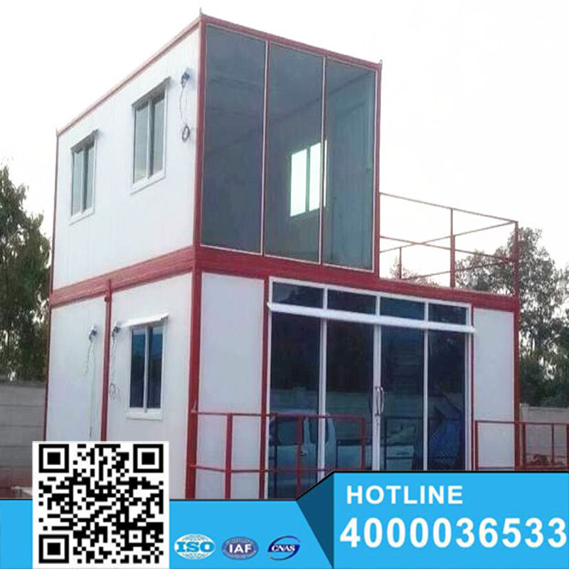20FT/40FT Expandable Cabin Flat Pack Container House Prefabricated Home for sale