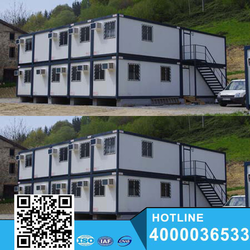 Modular prefab portable and mobile container house