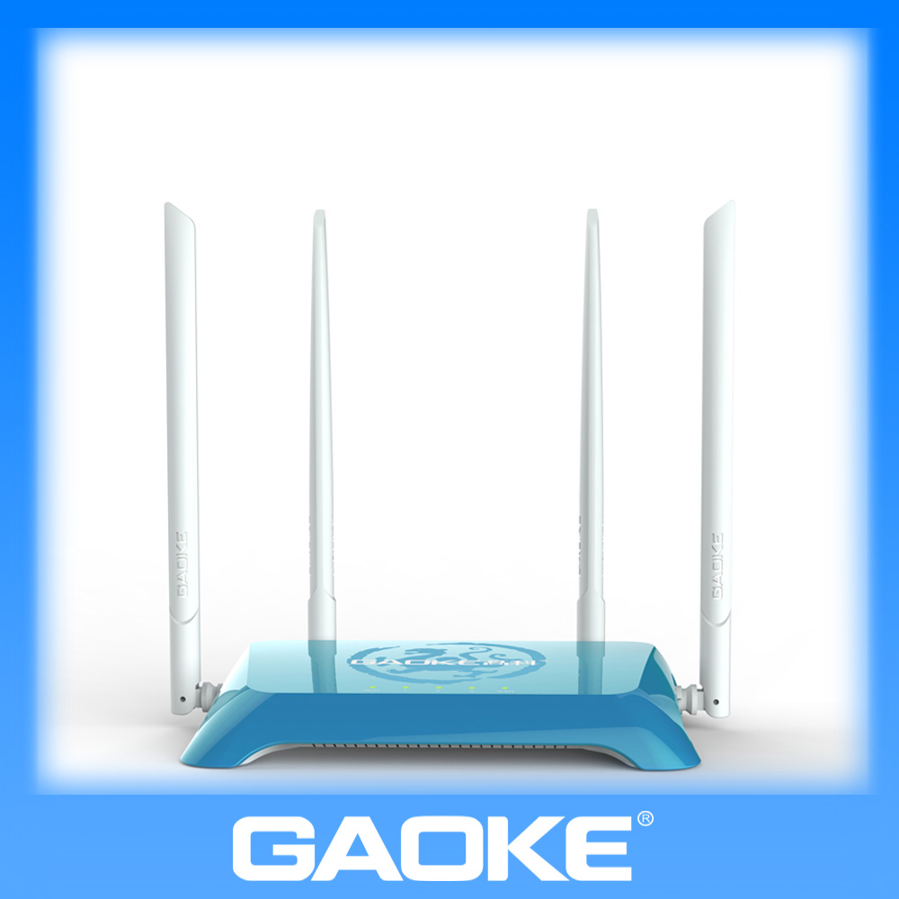802.11N 2.4GHZ wifi router with high gain 5Dbi detachable antennas