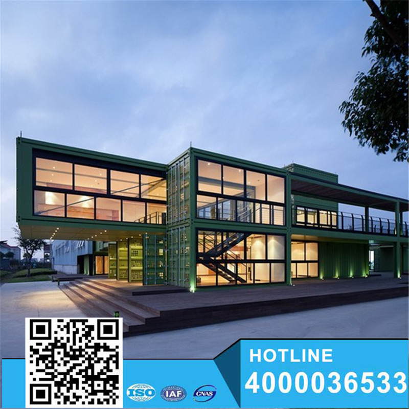 ISO9001 beautiful Prefabricated apartments building for sale