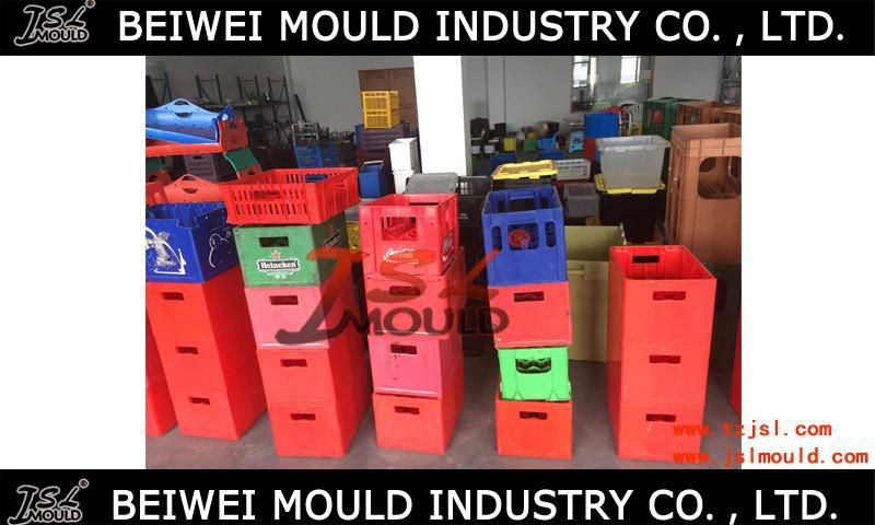 High Quality Customized Crate Bin Injection Mould Making