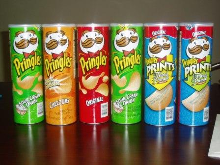 Pringles 165grm With English and Arabic Text 