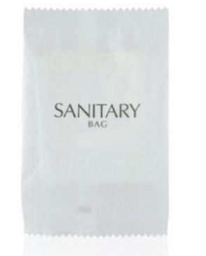 Plastic Hotel Supplies Sanitary Bags