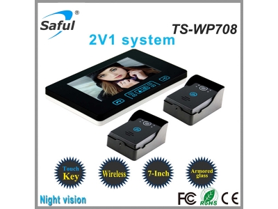 Saful ТС-WP708 2в1 беспроводной видео-телефон двери 