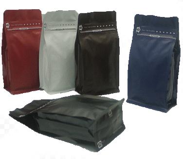 Plastic Pocket Zipper Flat Bottom Food Bags