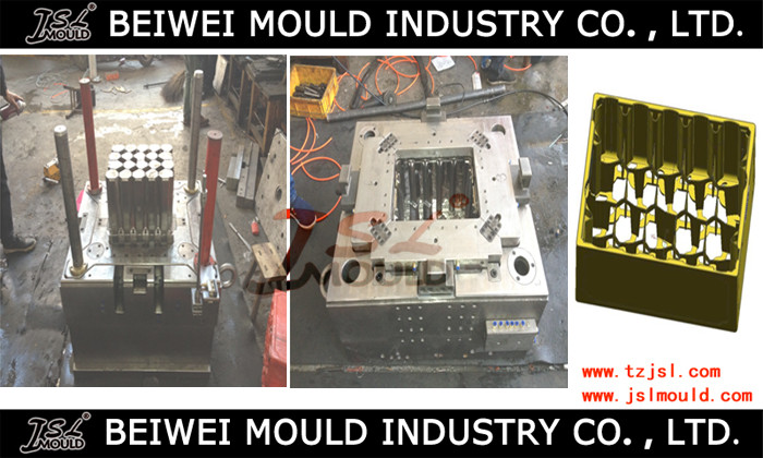 plastic injection beer crate mould