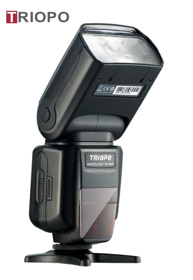 TRIOPO TR-988 camera flash light ,speedlite with TTL , flash gun with universal mount and auto zoom for NIkon and Canon