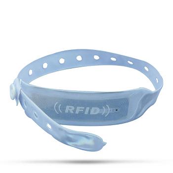 RFID ПВХ одноразовые браслеты ХК-PVC1006