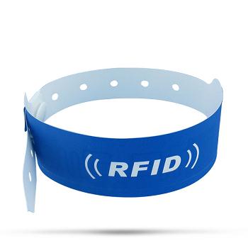 RFID бумаги одноразовые браслеты ХК-ZZ003