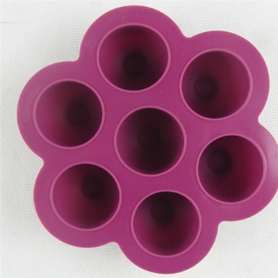 7 Cavities Silicone Ice Tray