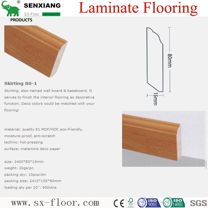 Accessories of Laminate Flooring (Skirting) 