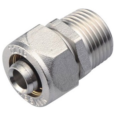 Brass Compression Fitting Male Straight