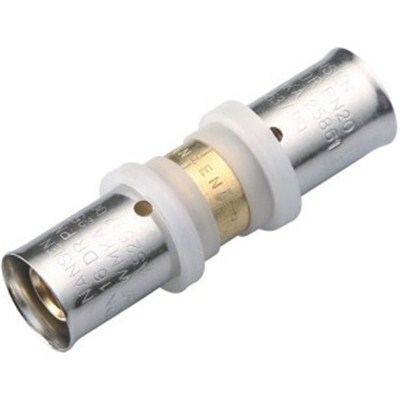 Brass Crimp Fitting Straight Connector
