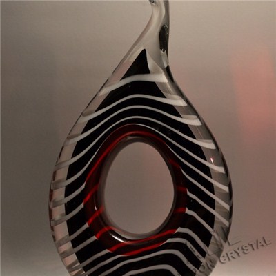 O Shape Art Glass Award