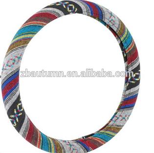 Colorful Cotton Steering Wheel Cover