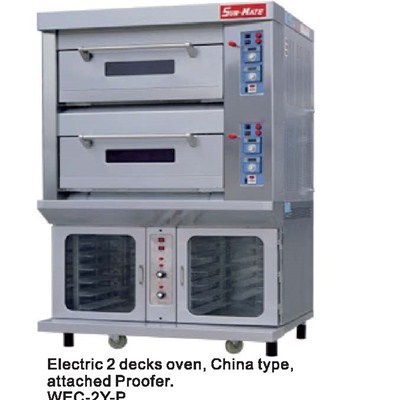 WEC-2Y + P(electric 2 Decks Oven + Attached Proofer)