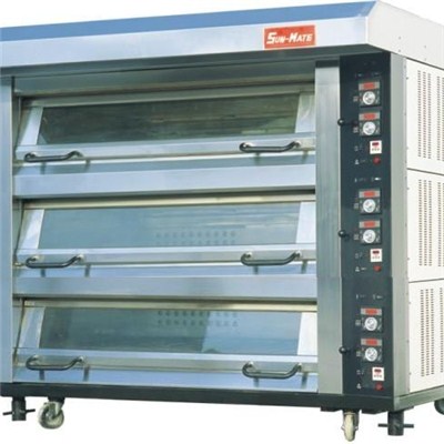 Gas King Deck Oven WKing-3GC,B,F