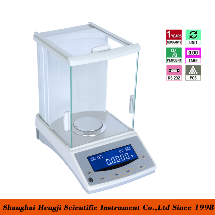 0.0001г 200г внутренняя калибровка лабораторные электронные баланс с интерфейс RS232C