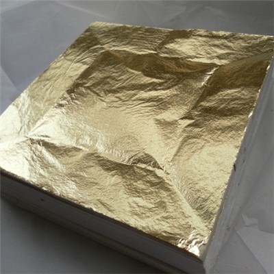 Loose Col.2.5 Imitation Gold Leaf With Interpaper