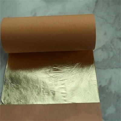 Col.2.5 Imitation Gold Leaf In Roll (width: 15cms, Length: 50 Meters)