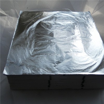 Loose Imitation Silver Leaf With Interpaper