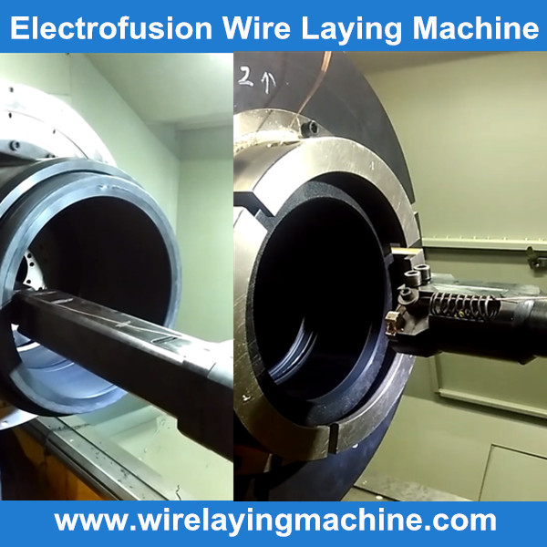 PE electrofusion fittings wire laying