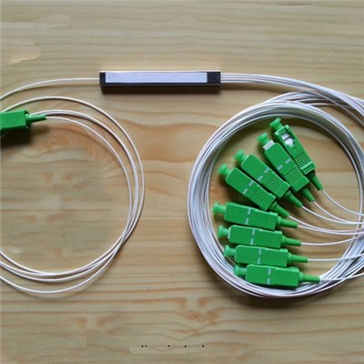1x8 SC APC Connectorized Mini PLC Splitter