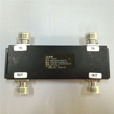 3db 2x2 Hybrid Coupler With N-F Connector