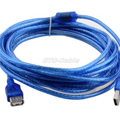 USB 2.0 A Male To A Female Extension Cable