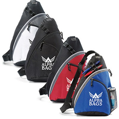 Personalized Wave Monopack Sling Bags