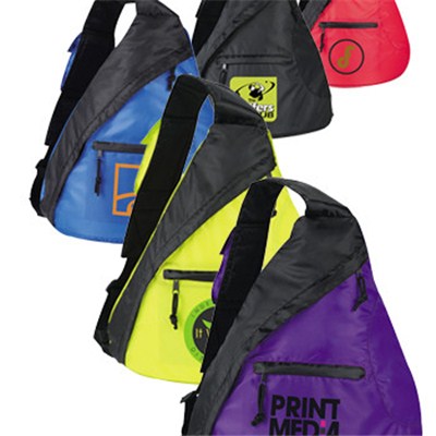 The Custom Downtown Sling Backpacks