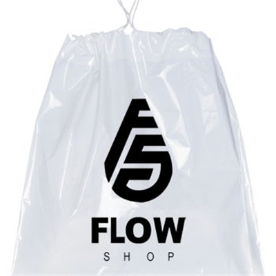 Custom Printed Plastic Drawstring Bags