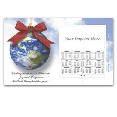 World Ornament 8.5inch X 5.25inch Magnets
