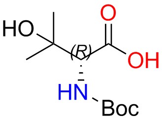 Boc-(R)-2-amino-3-hydroxy-3-methylbutanoic Acid
