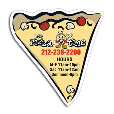 Large Pizza Slice 4in X 3.5in Magnets