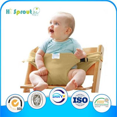 Solid Color High Chair Portable Baby Seat