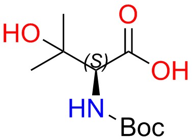 Boc-(S)-2-amino-3-hydroxy-3-methylbutanoic Acid
