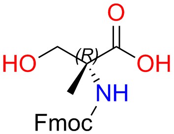 Fmoc-(R)-2-amino-2-methyl-3-hydroxypropanoic Acid