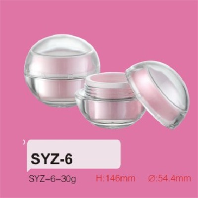 Acrylic Cosmetic Jar SYZ-6