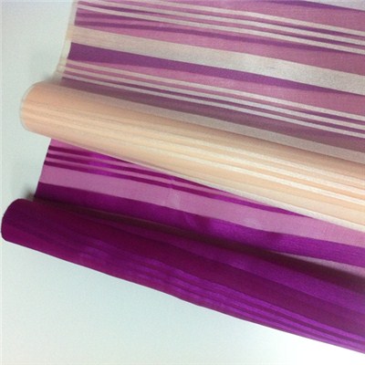 Polyester Stripe Organza