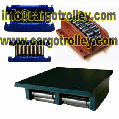 Equipment transport dolly for moving and handling works