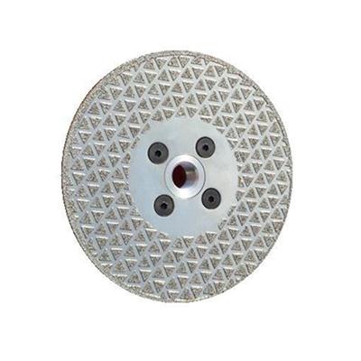 Electroplated Cutting Saw Blade With Double Sides Diamond Coated D2E