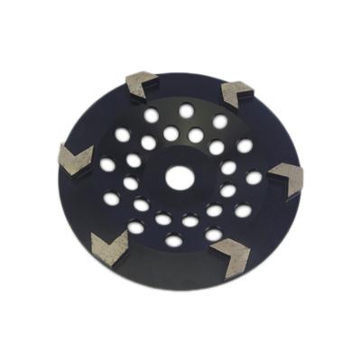 6 Arrow Segments Concrete Grinding Diamond Cup Wheel　DGW-K6