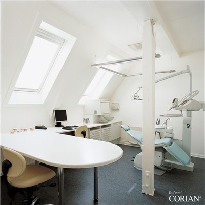Corian Doctor Examination Station White Table