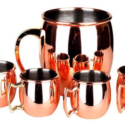 MM017 2oz Stainless Steel Barware Moscow Mule Mugs Shot Cup Smallest