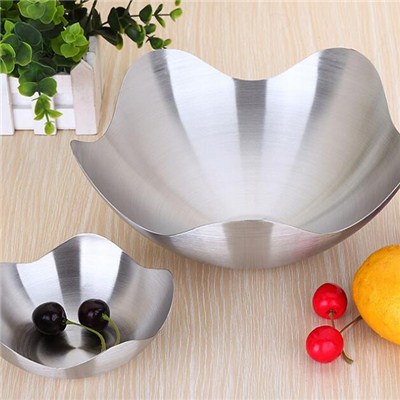 FH010 Stainless Steel Barware Fruit Holder Fruit Plate Fruit Bowl