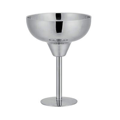 MM042 5.5oz Stainless Steel Barware Mug Double-walled Champagne Cup with Cooling Gel Beer Cup Wine Goblet Good Quality